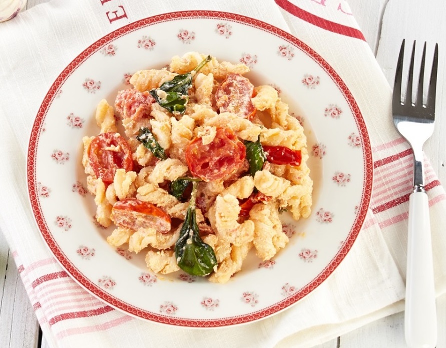 rice pasta Risolino recipe - FUSILLI CON RICOTTA